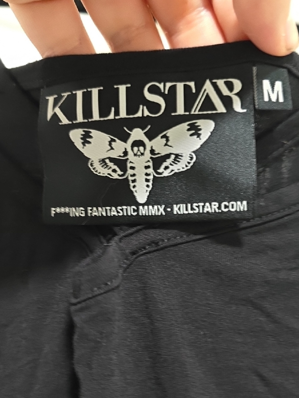 Killstar Strappy Open Shoulder Dress M - Picture 2 of 6